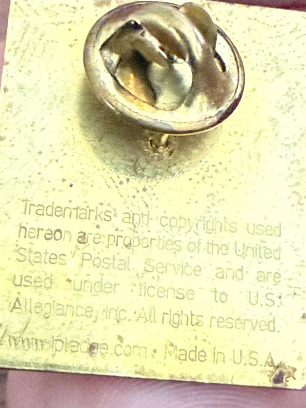 2000’s wedding blossom 37 cent stamp collectible pin